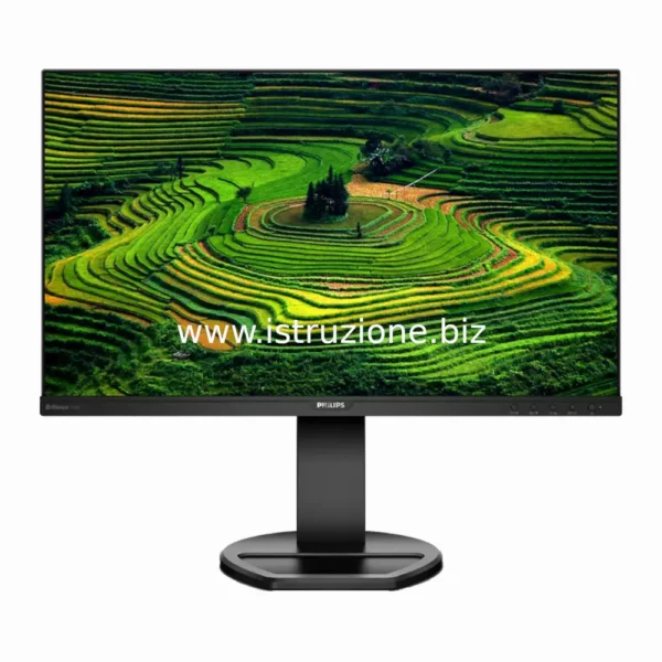 Monitor Pivot multimediale LCD IPS 23,8 pollici PHS14